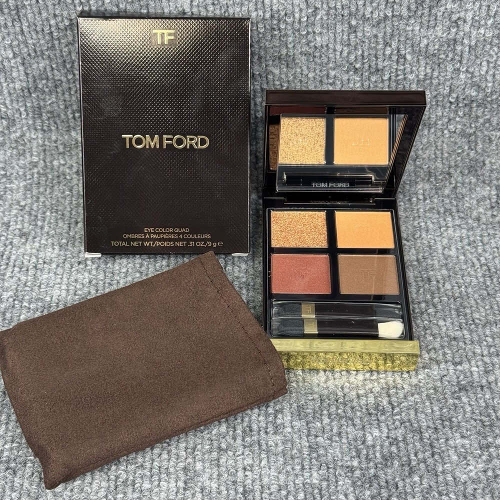 Tom Ford Eye Color Quad Eyeshadow Palette 26 Leopard Sun 0.31 Oz - NIB